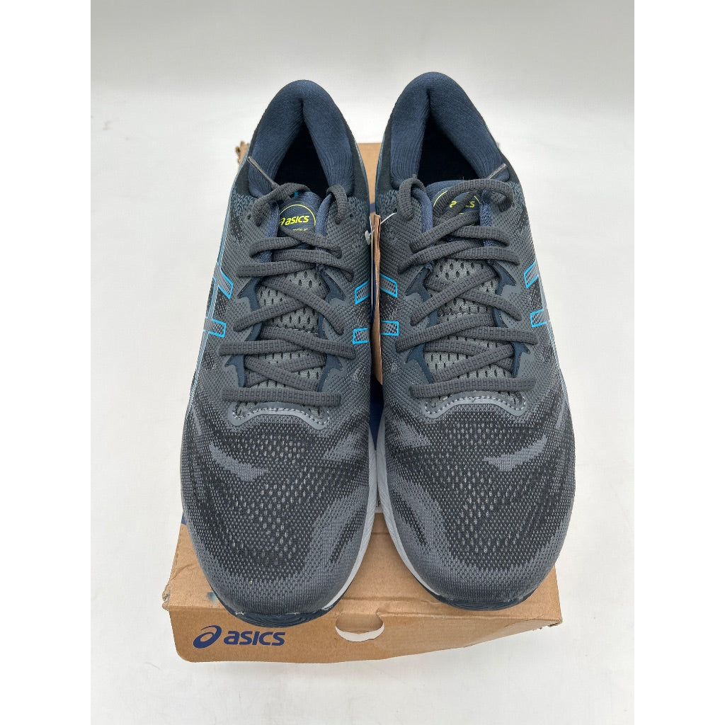 ASICS Men's GEL-Nimbus 23 Running Shoes, Gray/Blue - Size 11.5 EE