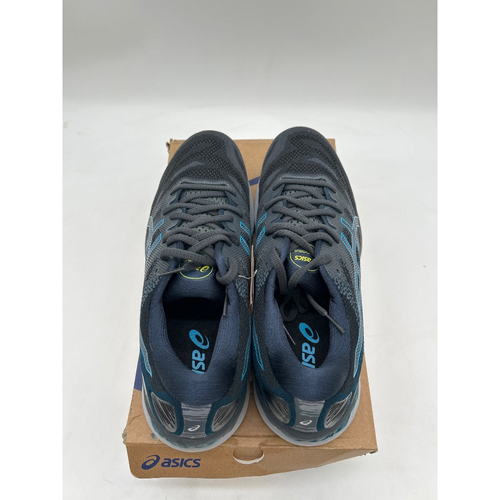 ASICS Men's GEL-Nimbus 23 Running Shoes, Gray/Blue - Size 11.5 EE