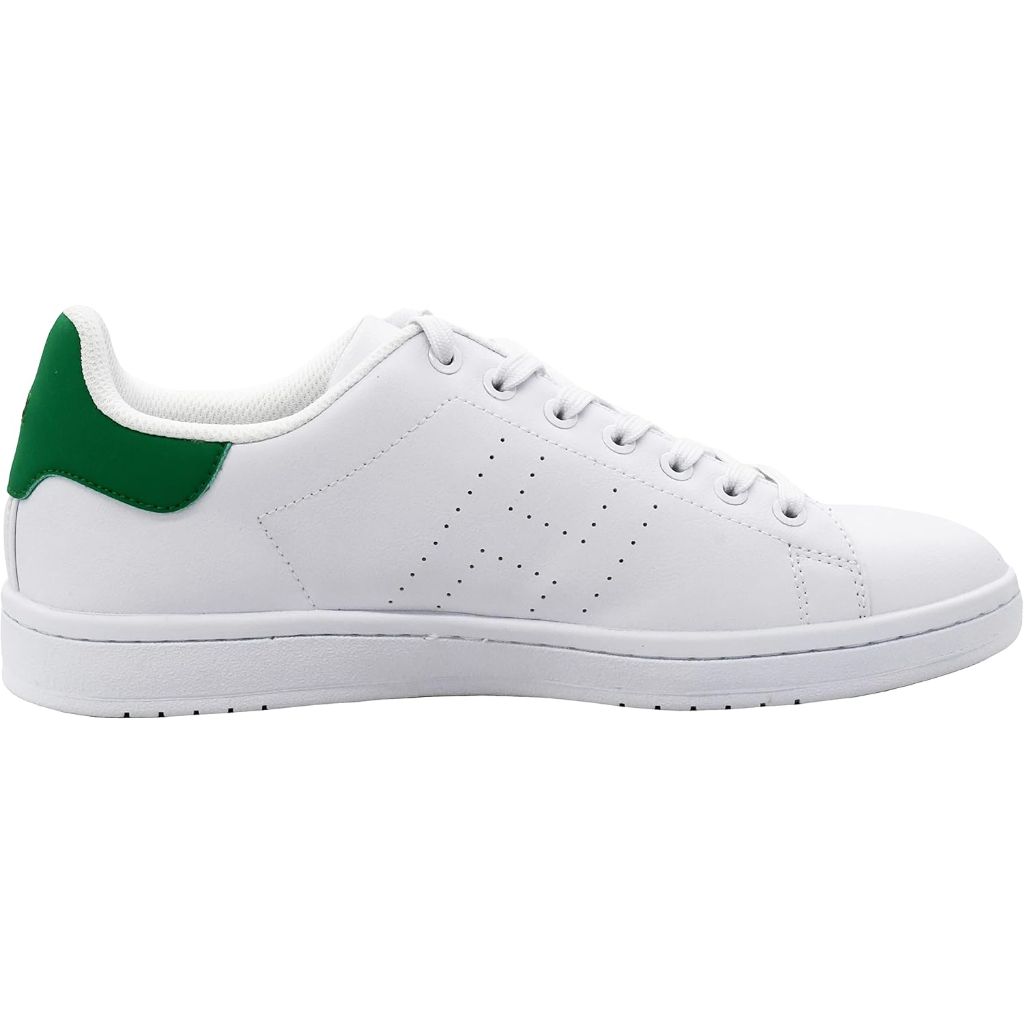 Tommy Hilfiger Men's Liston Sneakers - White/Green, Size 12