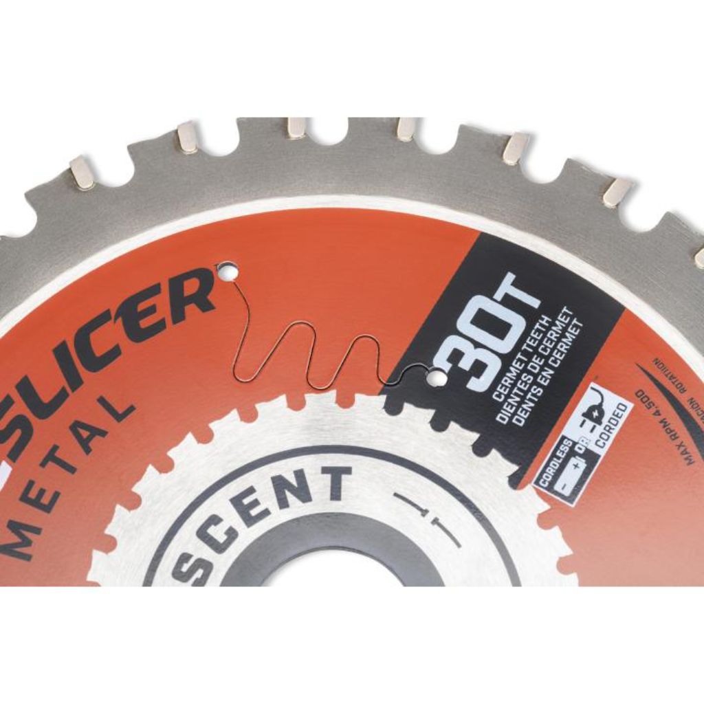 Crescent 5-1/2" 30 Tooth Steel Slicer, Medium Metal Cutting Blade CSBMM-5530