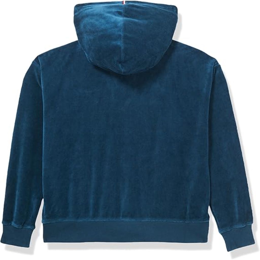 Tommy Hilfiger Women's Sport Performance Full Zip Hoodie - Oceanic Green, XL