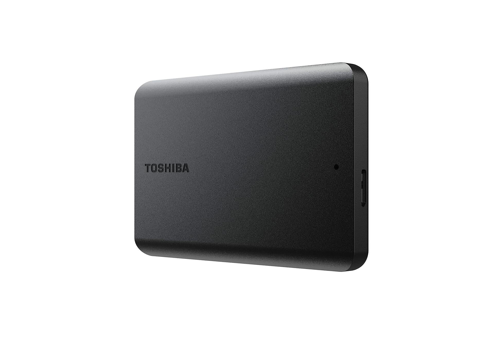 Toshiba Canvio Basics 2TB Portable External HD USB 3.0, Black (HDTB520XK3AA)