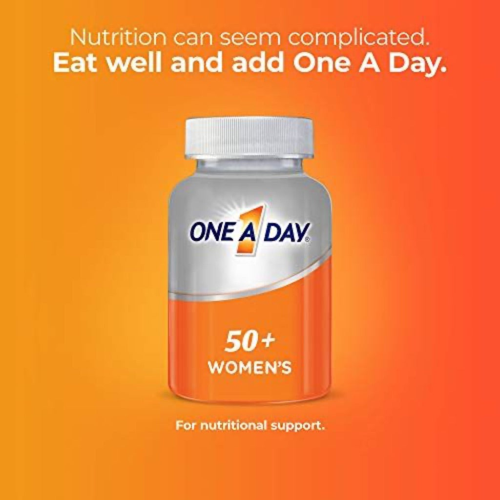 One a Day Women's 50+ Multivitamin Tablets - 200ct