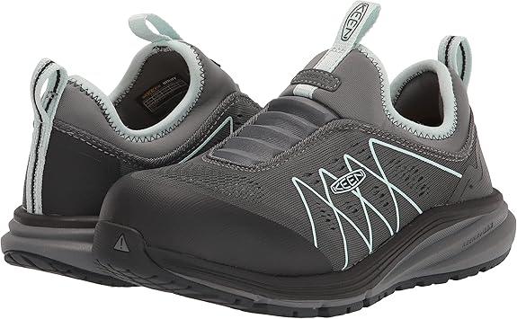 Keen Utility Women's Vista Energy Shift Composite Toe Sneakers - Gray, Size 5
