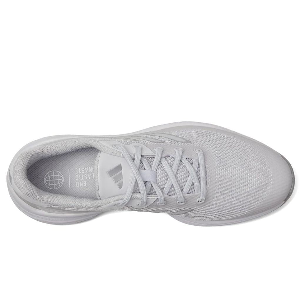 adidas Men's ZG23 Vent Golf Shoes - Dash Gray/White/Silver Metallic, Size 7