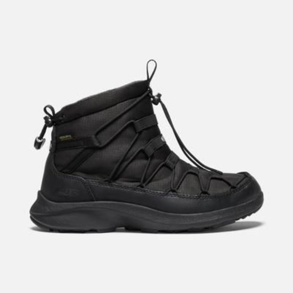 Keen Women's Uneek SNK 2 Waterproof Chukka Boot, Black,  SZ 11