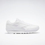Reebok Women's Rewind Run Casual Sneakers, White, Size 8.5