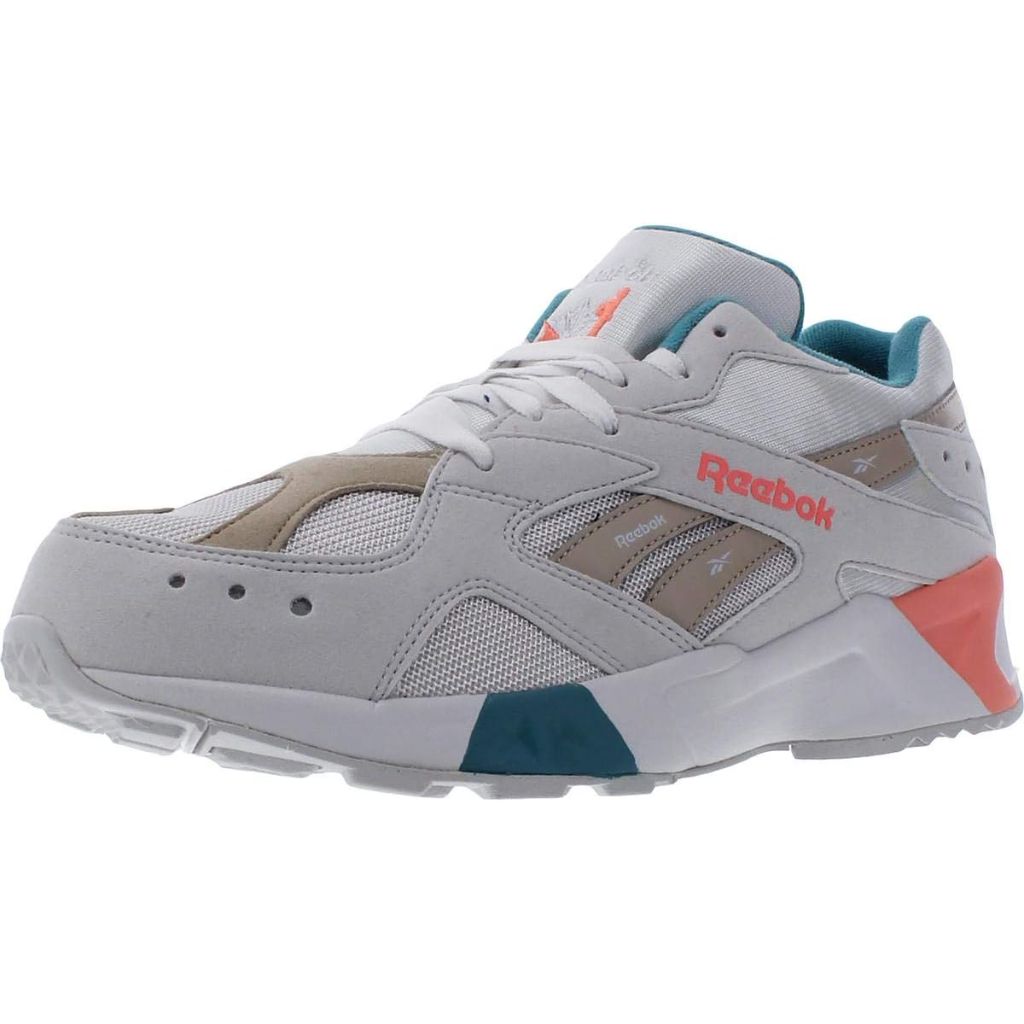 Reebok Unisex Aztrek Running Shoe - Porcelain/Light Sand/Stellar Pink/Mist, Size 4