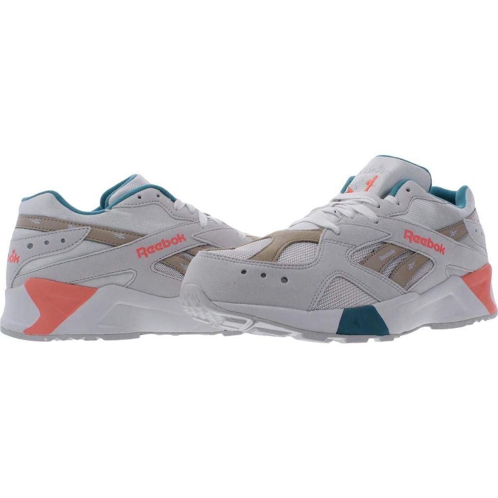 Reebok Unisex Aztrek Running Shoe - Porcelain/Light Sand/Stellar Pink/Mist, Size 4