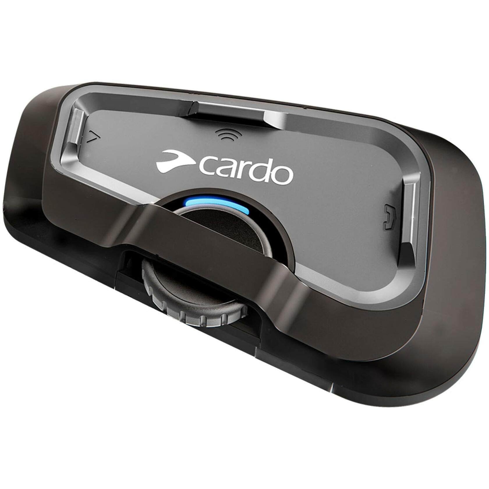 Cardo Freecom 4x 4-Way Motorcycle Helmet Bluetooth Communication System, Single