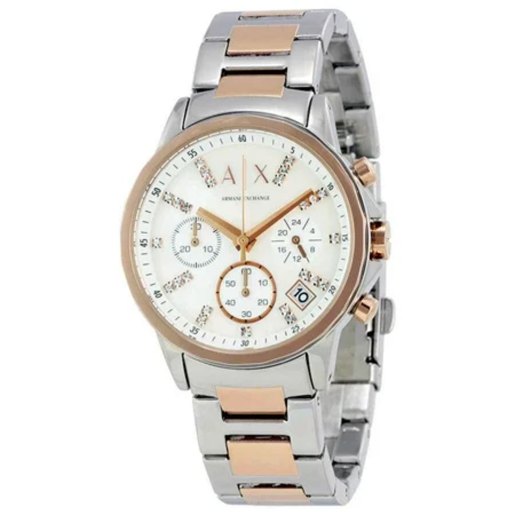 A/X Armani Exchange Women's Chronograph TwoTone Stainless Steel 36mm Watch AX4331