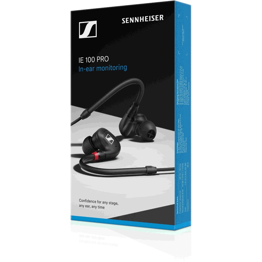 Sennheiser IE 100 Pro In-Ear Monitoring Buds - Black