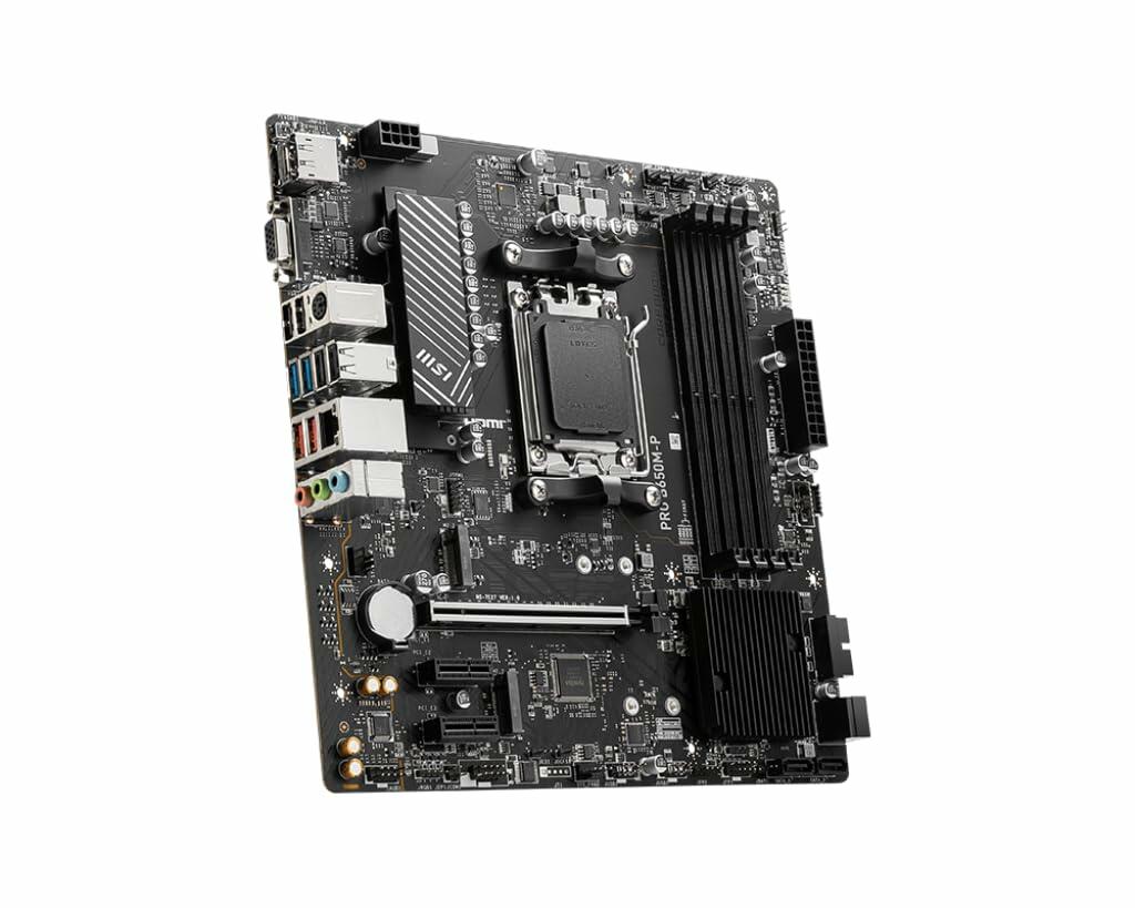 MSI Pro B650M-P ProSeries Motherboard, AMD Ryzen 8000/7000 AM5 DDR5