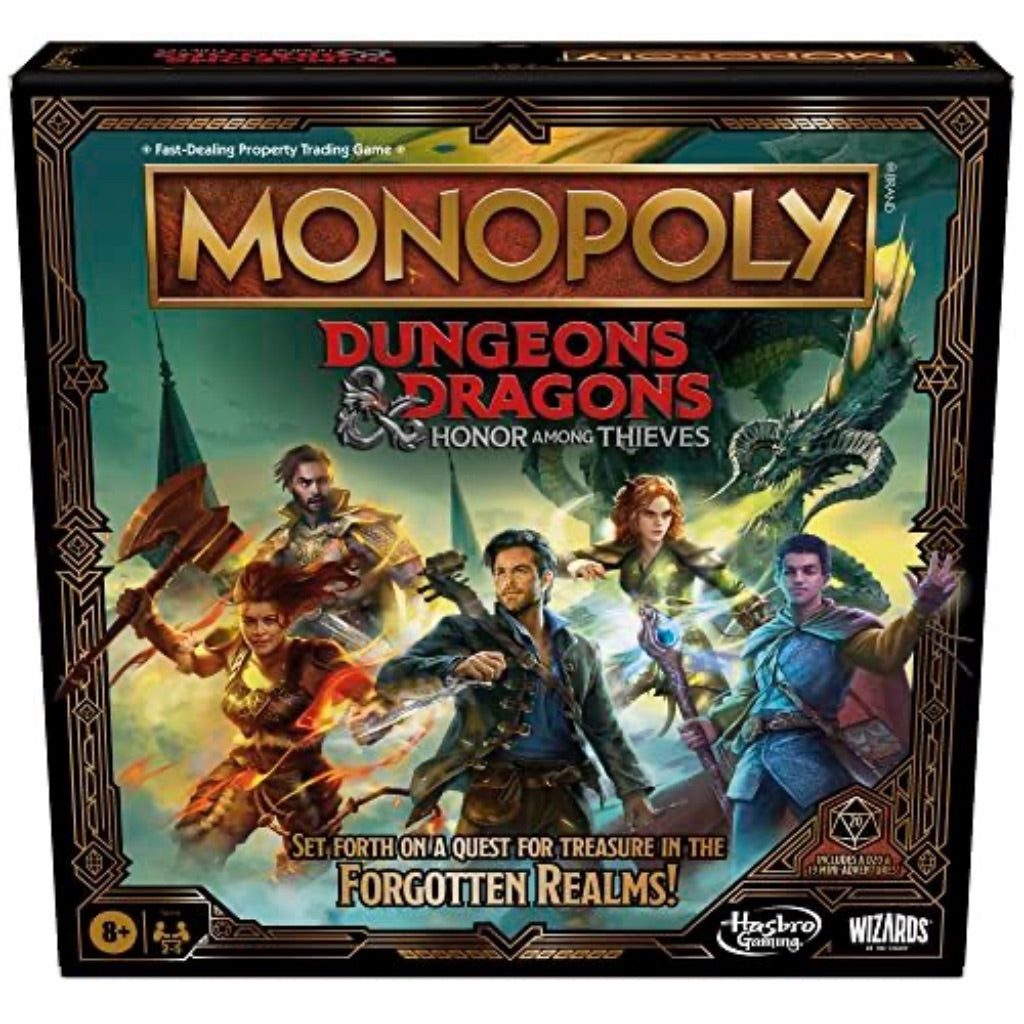 Monopoly Dungeons &amp; Dragons: Honor Among Thieves Board Game.
