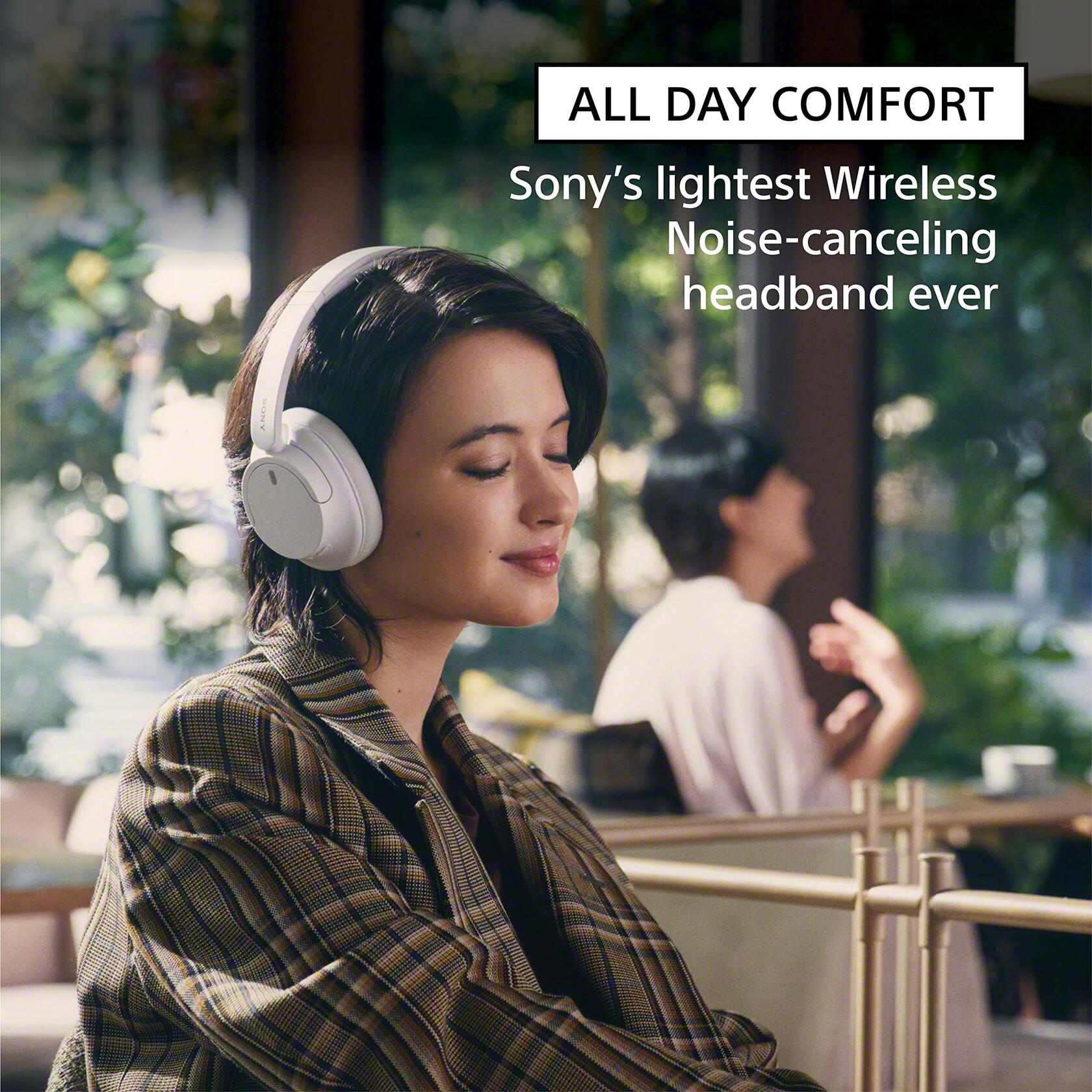Sony WH-CH720N Bluetooth Wireless Noise Cancelling Headphones, 360 Audio - Black