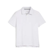 Sz. YM Puma Golf Boys MATTR Brigade Polo - White Glow/Ash Gray