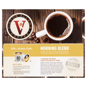 Victor Allen's Morning Blend Light Roast Coffee Keurig K-Cups, 80 Ct