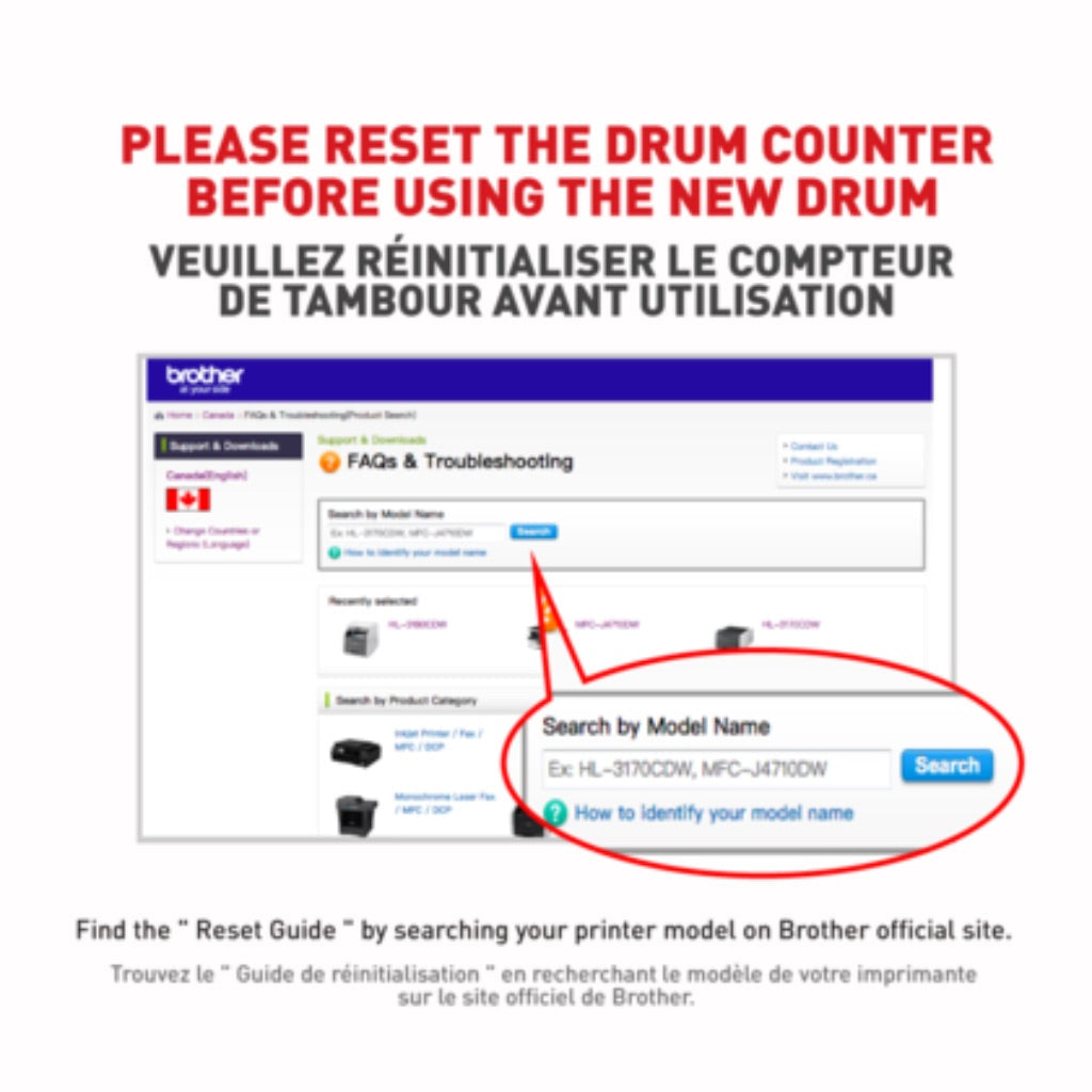 Brother Genuine-Drum Unit, DR820, Yields Up to 30,000 Pages, Black (Drum Only)