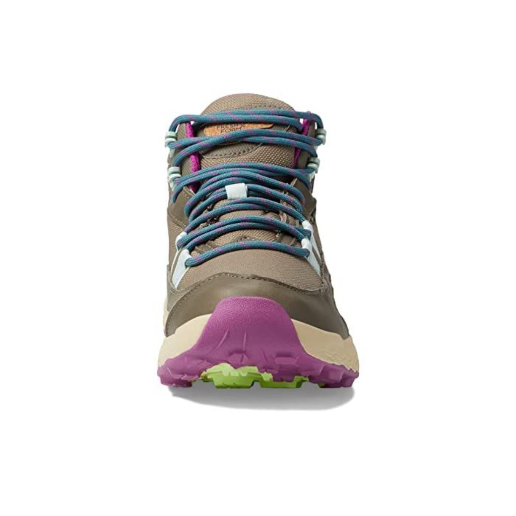 New Balance Women's Fresh Foam X Hierro Mid Trail Run Boot - Gray/Brown, Size 9.5