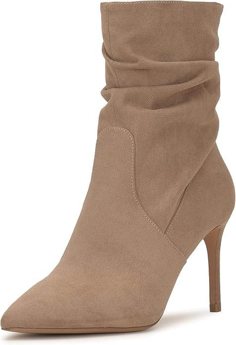 Jessica Simpson Women's Siantar Microsuede Boots, Sandstone - Size 11M