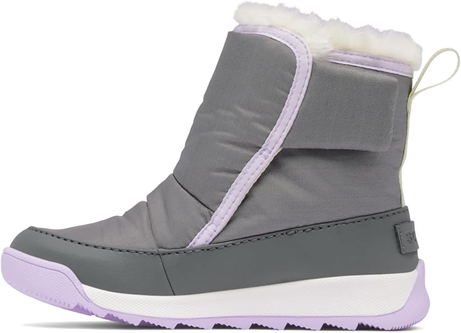 Sorel Toddler Whitney II Plus Bootie WP - Quarry/Lavender Cloud, Size 4 Toddler