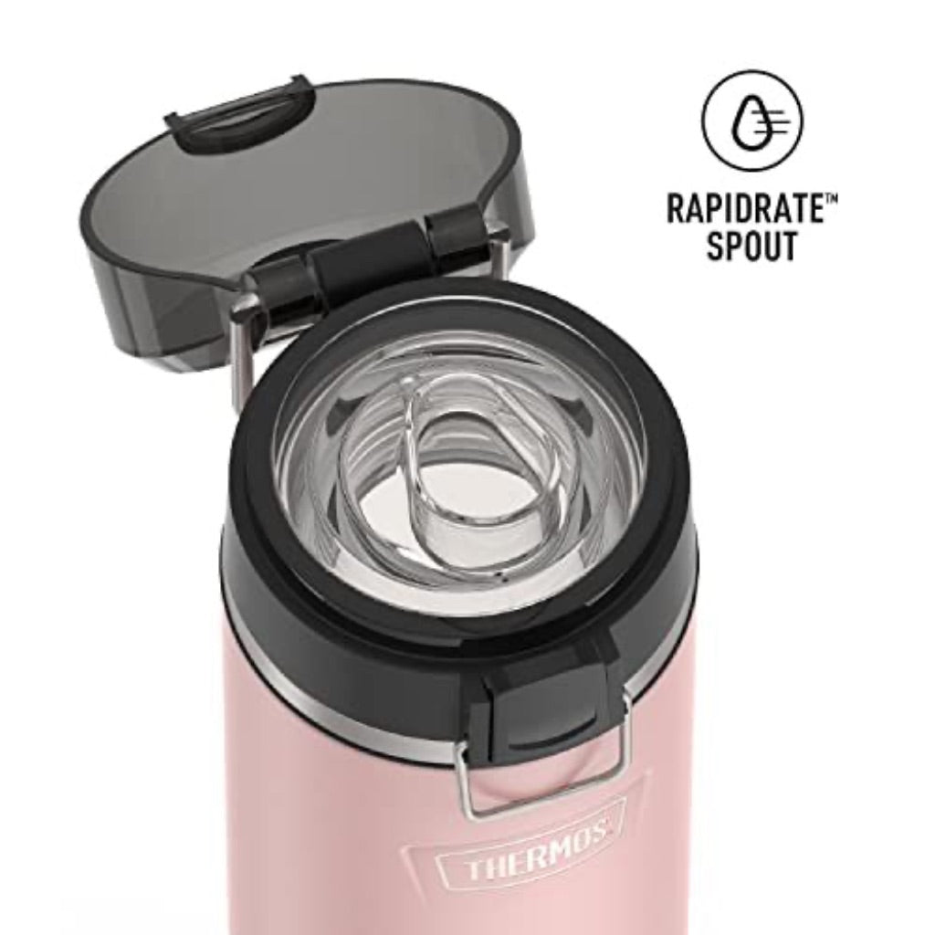Thermos Icon Series Vacuum Insulated Stainless Steel Water Bottle, 24oz - Sunset Pink
