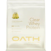 Oath Nutrition Clear Whey Protein Powder - Frosty Lemonade - 18 Servings: Gluten-Free, 20g Protein