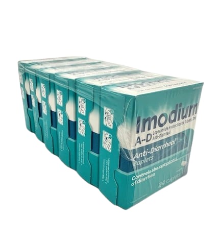 Imodium A-D Anti-Diarrheal Caplets - 24ct (6 Pack)