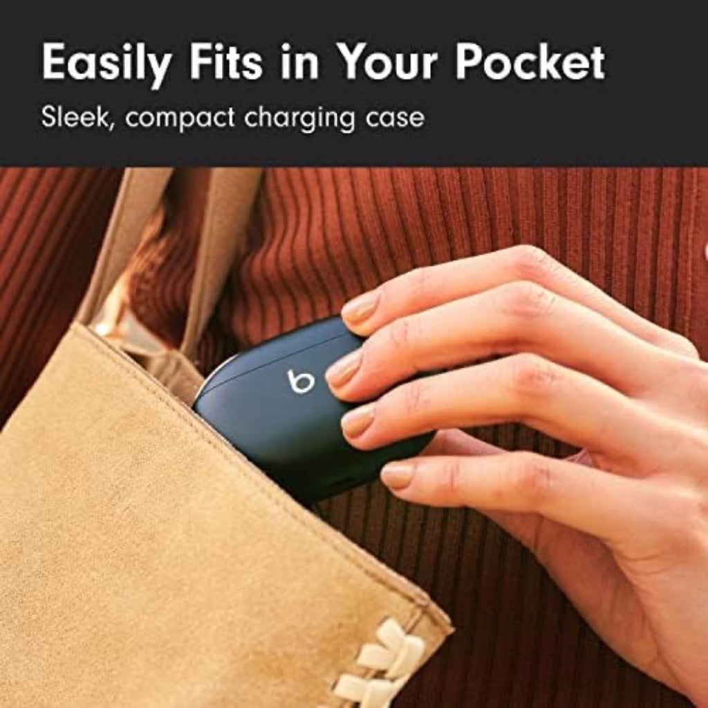 Beats Studio Buds + True Wireless Active Noise Cancelling Earbuds - Black/Gold