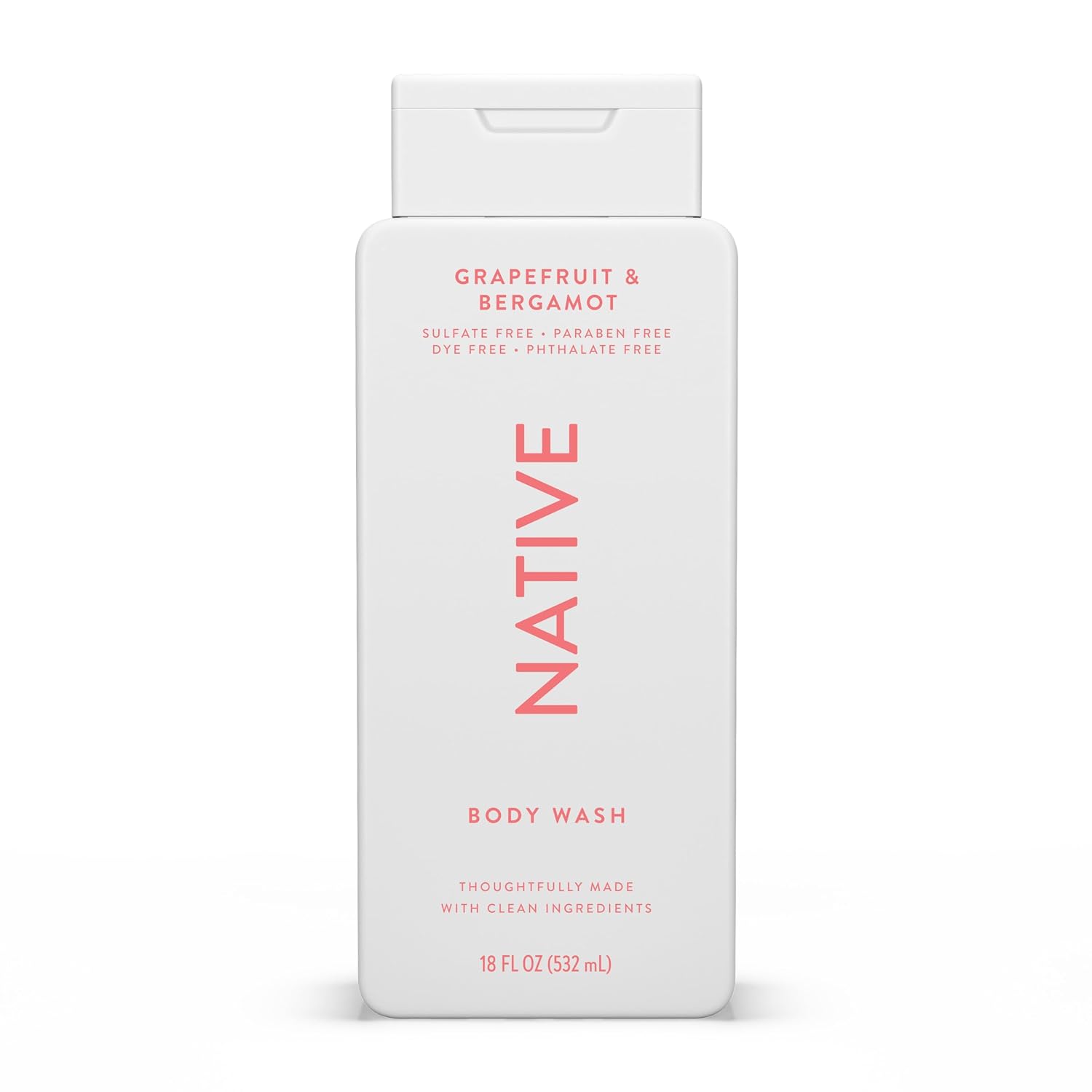 Native Body Wash - Grapefruit & Bergamot, 18 fl. oz.