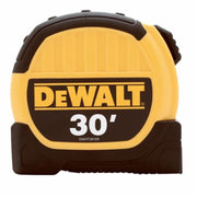 DeWalt 30 ft. Standard Tape Measure - 1 1/8" x 30' with Belt Clip (DWHT36109)