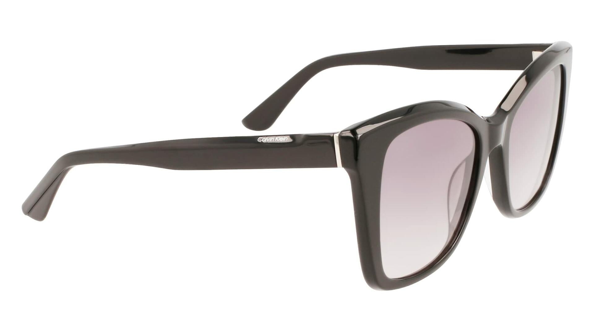 CALVIN KLEIN Women's Butterfly Sunglasses - Black Gray Gradient CK22530S