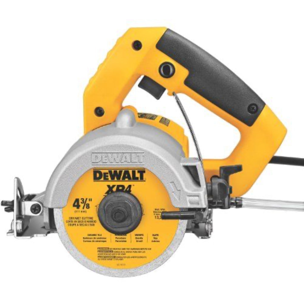 DeWalt Wet/Dry Handheld Tile Cutter, 4-3/8-Inch (DWC860W) Corded Electric