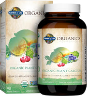 Garden of Life Organics Plant Calcium, 90 Vegan Tablets