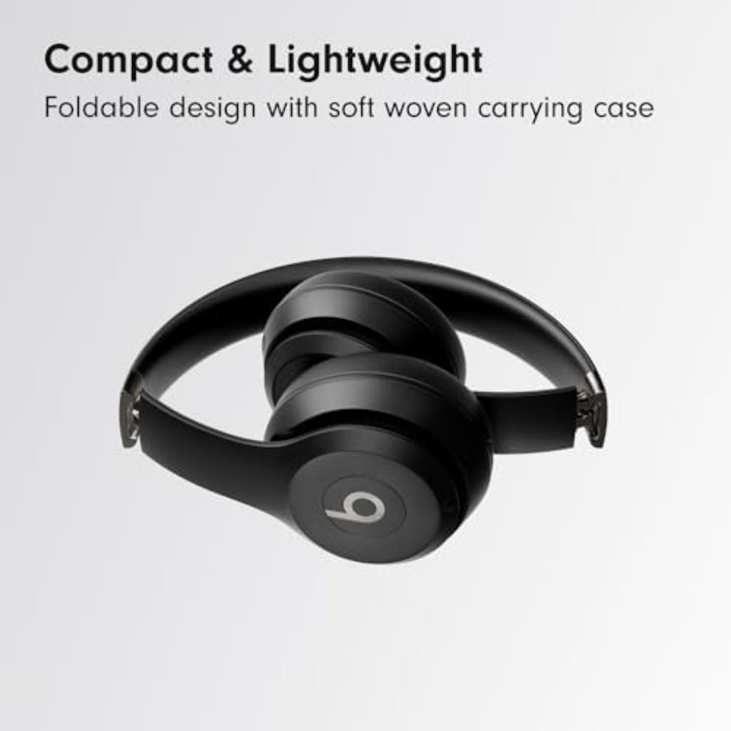 Beats Solo 4 Wireless Bluetooth OnEar Headphones Up to 50hr Battery - Matte Black