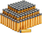 Amazon Basics Performance Alkaline Batteries - AA - 100 Batteries
