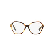 Valentino Women's VA3073 5036 Eyewear Frames - Light Havana, 55/15/140