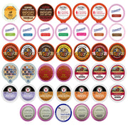 Flavored Coffee Single Serve Cups for Keurig K Cup Brewers Variety Pack Sampler  40 Count (Flavored Sampler)