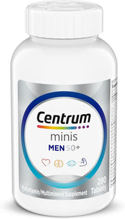 Centrum Silver Men's 50+ Multivitamin Minis - 280 Tablets