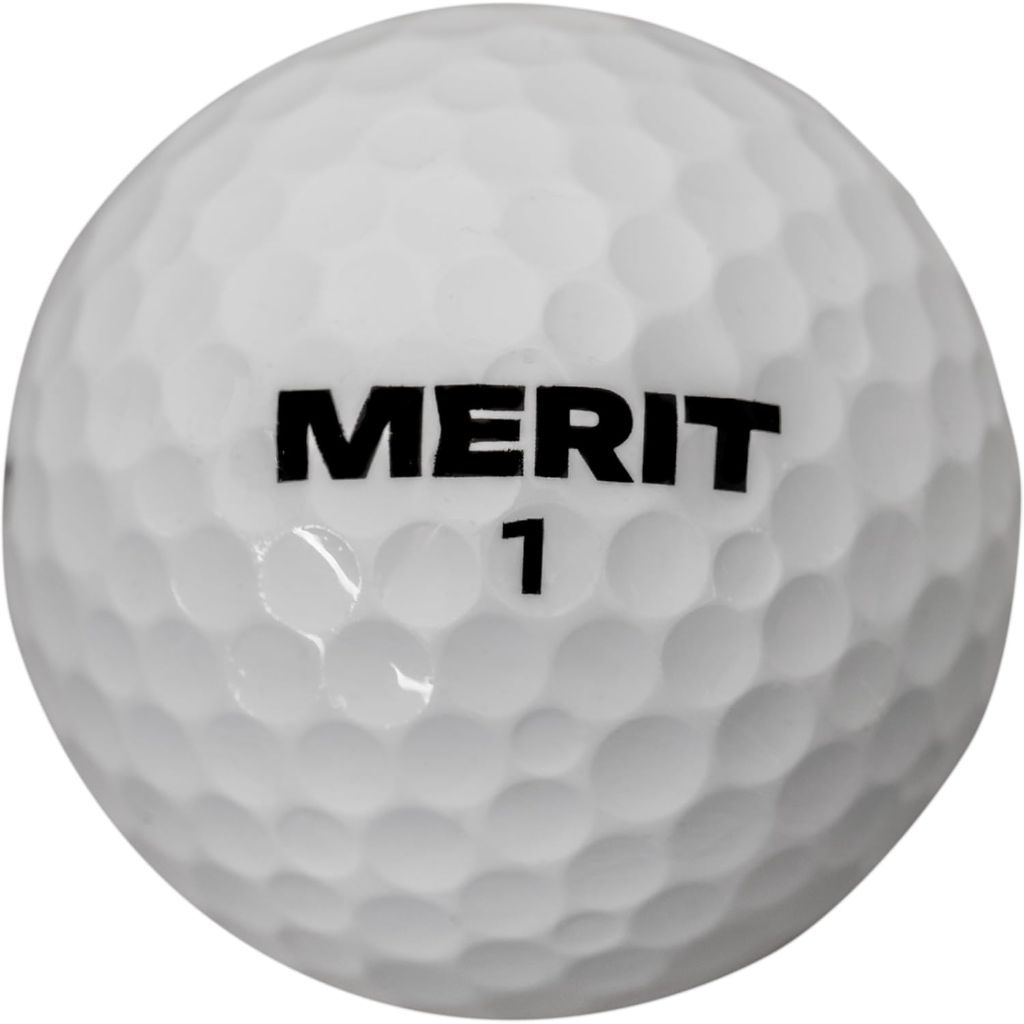 Merit M1 Junior Golf Balls, 12 Pack - For Kids 13-17, Swing Speeds Over 80 MPH
