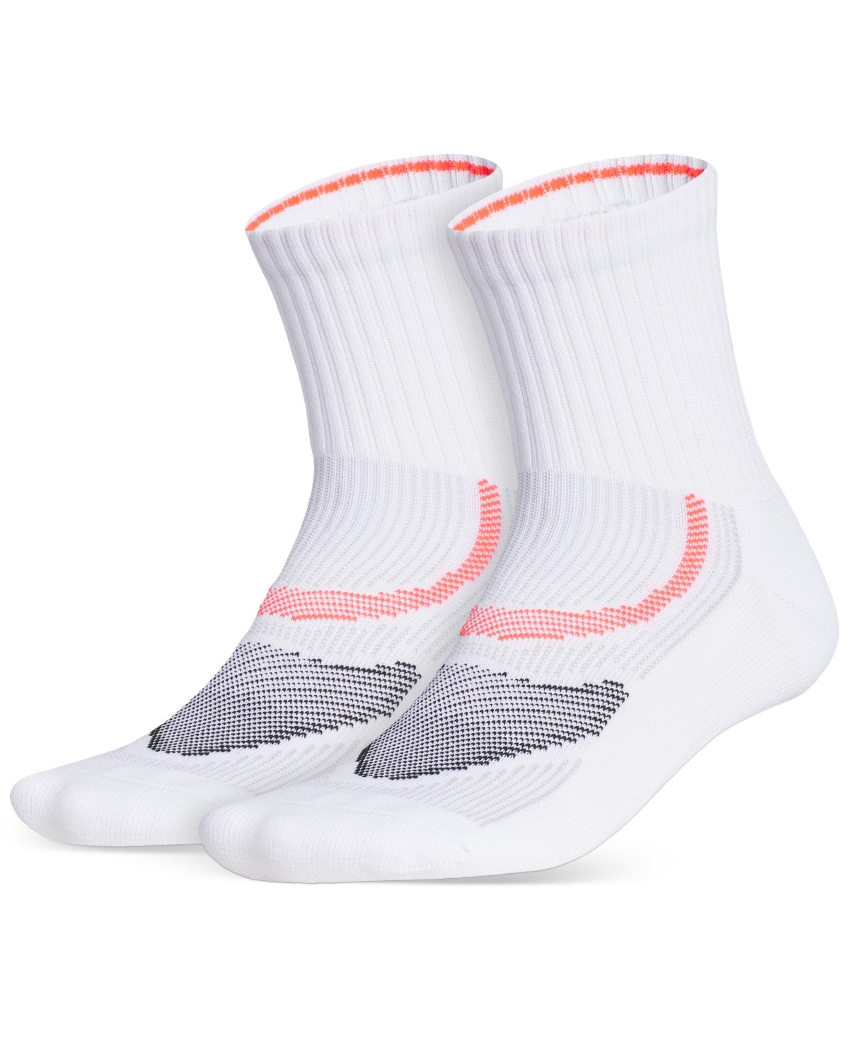 adidas Unisex High Quarter Arch Compression Training Socks with ClimaCool - Size Medium