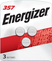 Energizer 1.5V Silver Oxide Button Cell Batteries - 357/303 - 3 Pack