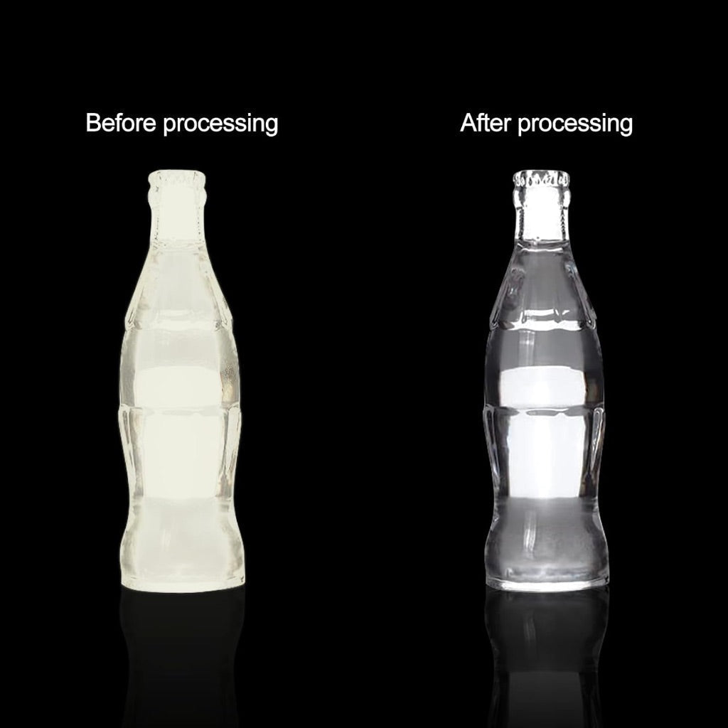 YOUSU High Transparency 3D Printer Resin, Non-Yellowing, Ultra Clear 405nm UV Resin for LCD/DLP/SLA - Clear (2.2 lbs)