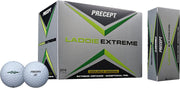 Precept 2017 Laddie X Extreme Distance Golf Balls - White, 24 Pack