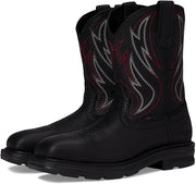 Ariat Men's Sierra Shock Shield Steel Toe Work Boots - Black, Size 8 Wide
