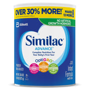 Similac Advance Powder Baby Formula with Iron  DHA, Lutein - 30.8-oz Value Can