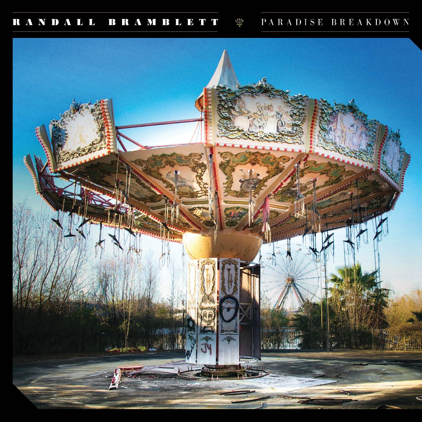 Randall Bramblett Paradise Breakdown (BLUE VINYL) - Signed