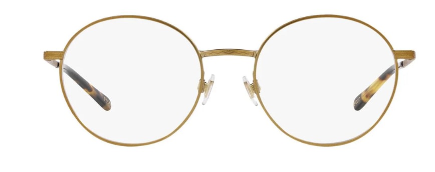 Polo Ralph Lauren Men's PH1217 9324 Eyewear Frames - Semishiny Brass, 52/19/145