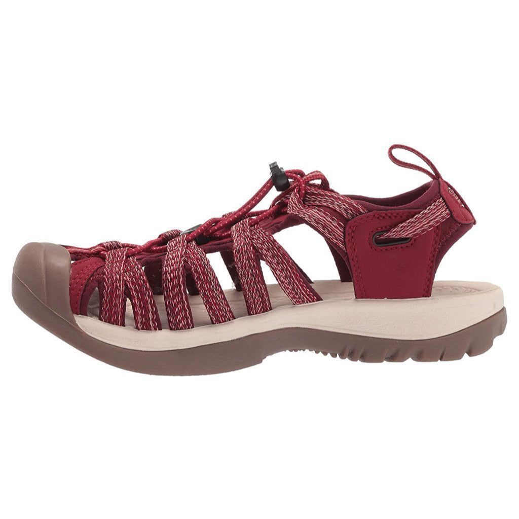 Keen Women's Whisper Closed Toe Sport Sandals, Rose Brown/Peach Parfait, Size 9