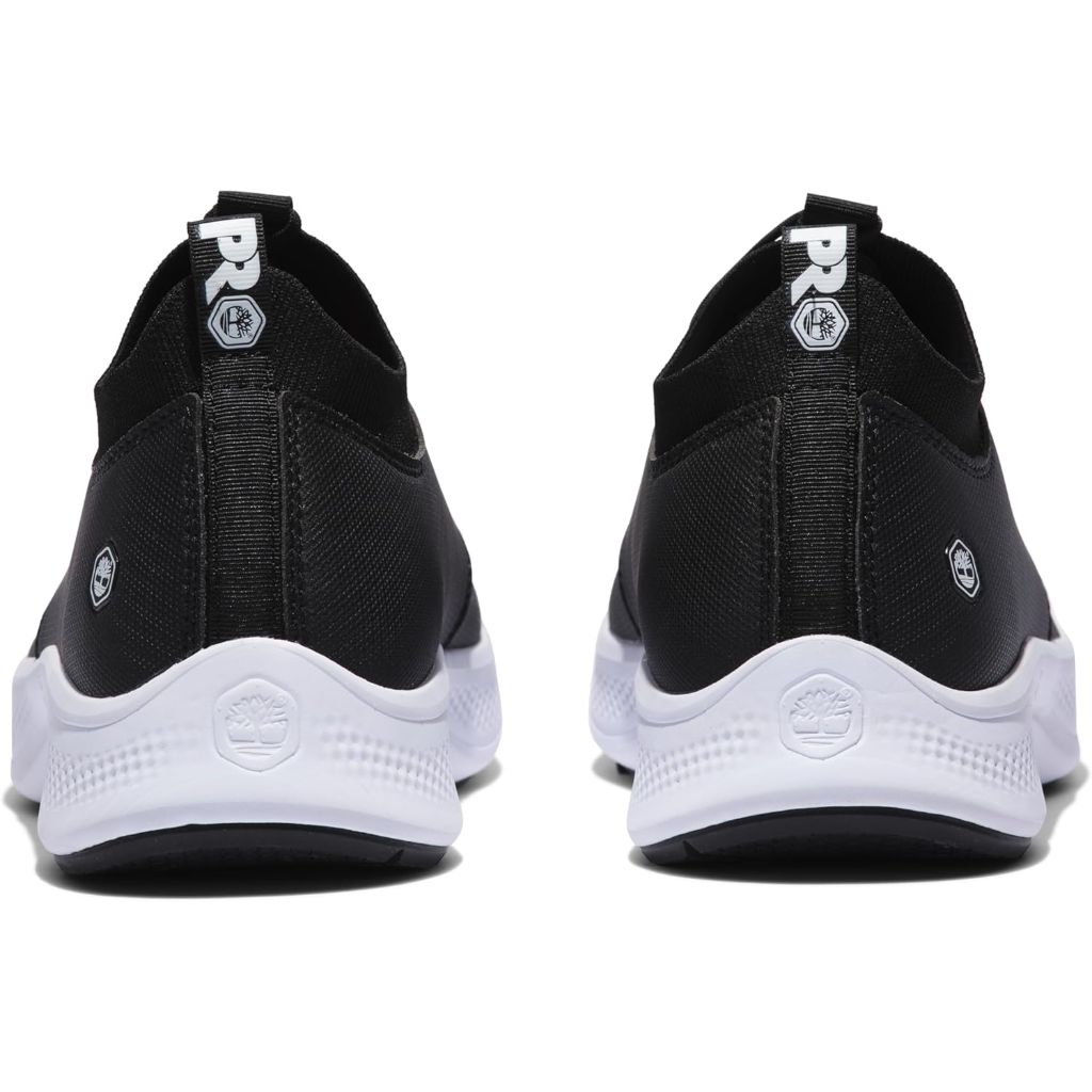 Timberland Pro Women's Solace Max Slip-On Healthcare Athletic Shoe, Black, 10